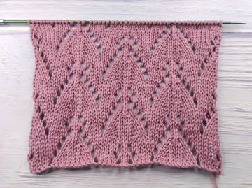 Lace Stitch Knitting Pattern