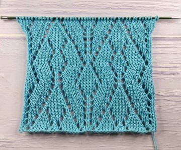 Lace Stitch Knitting Pattern