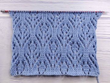 Lace Stitch Knitting Pattern