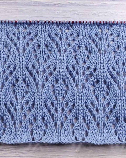 Lace Stitch Knitting Pattern