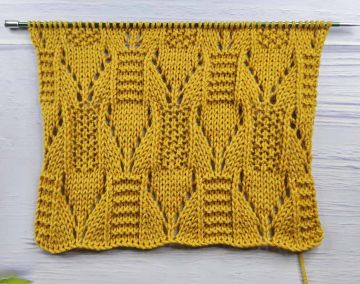 Lace Stitch Knitting Pattern