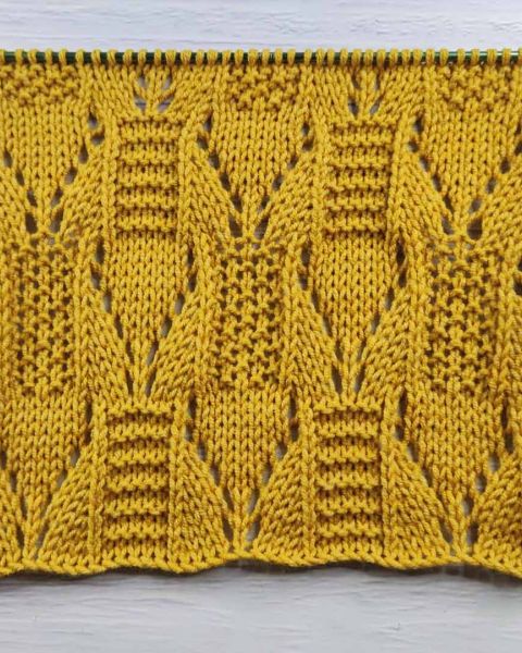 Lace Stitch Knitting Pattern