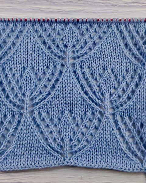Lace Stitch Knitting Pattern