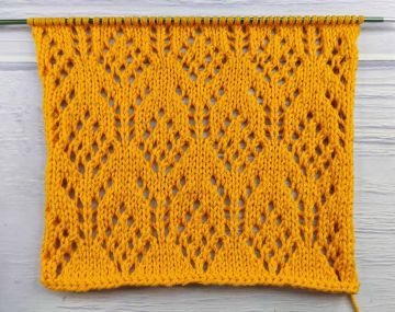 Lace Stitch Knitting Pattern