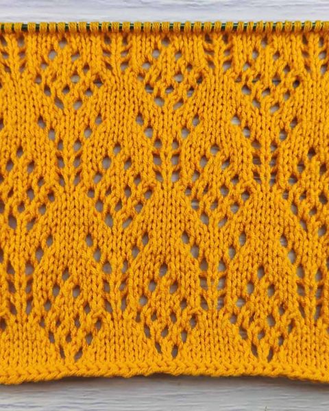 Lace Stitch Knitting Pattern