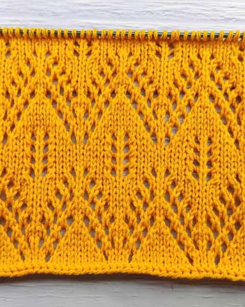 Lace Stitch Knitting Pattern