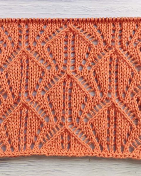 Lace Stitch Knitting Pattern