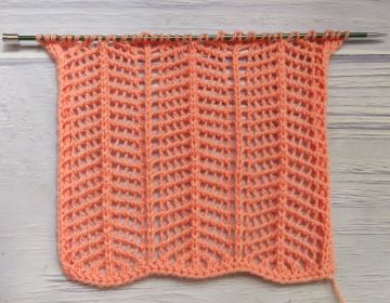 Lace Stitch Knitting Pattern
