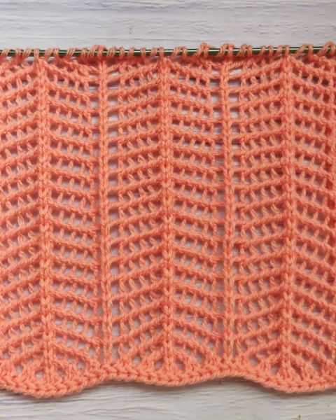 Lace Stitch Knitting Pattern