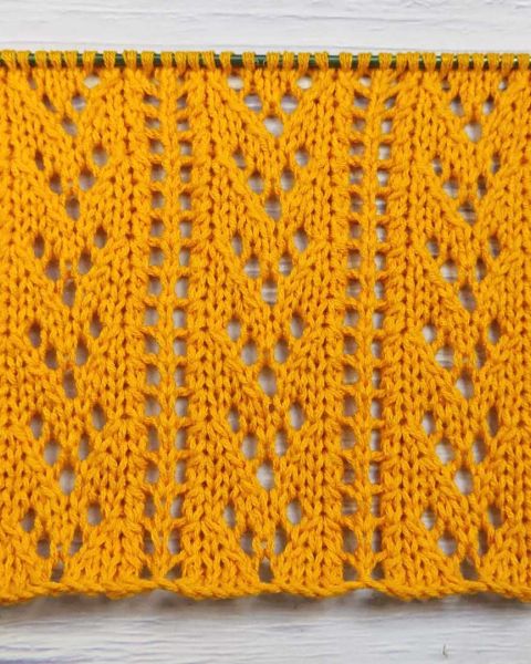 Lace Stitch Knitting Pattern