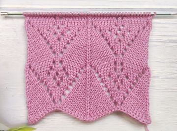 Lace Stitch Knitting Pattern