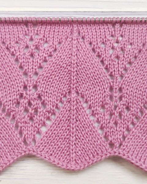 Lace Stitch Knitting Pattern