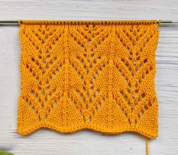Lace Stitch Knitting Pattern