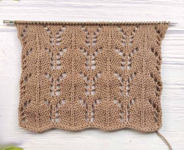 Lace Stitch Knitting Pattern