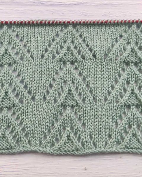 Lace Stitch Knitting Pattern