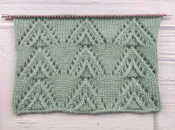Lace Stitch Knitting Pattern