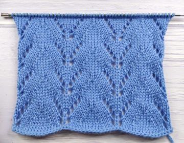 Lace Stitch Knitting Pattern