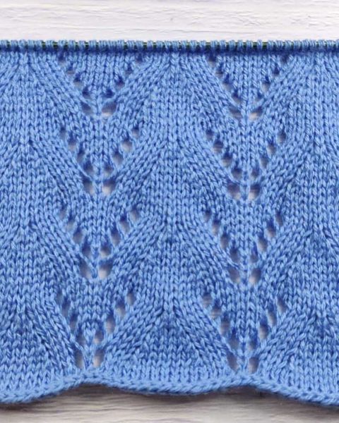 Lace Stitch Knitting Pattern