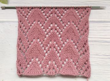 Lace Stitch Knitting Pattern