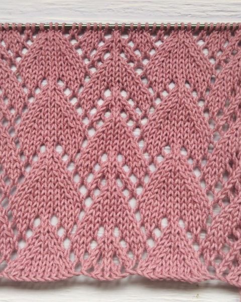 Lace Stitch Knitting Pattern