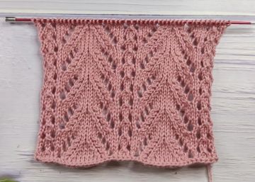 Lace Stitch Knitting Pattern