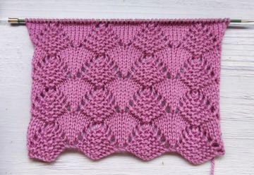 Lace Stitch Knitting Pattern