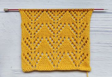 Lace Stitch Knitting Pattern
