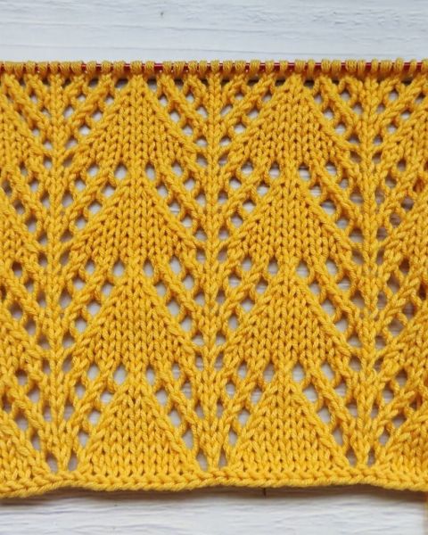 Lace Stitch Knitting Pattern
