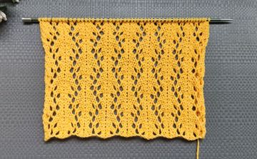 Lace Stitch Knitting Pattern