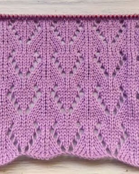 Lace Stitch Knitting Pattern