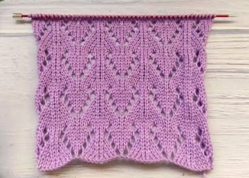 Lace Stitch Knitting Pattern