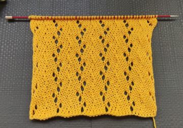 Lace Stitch Knitting Pattern