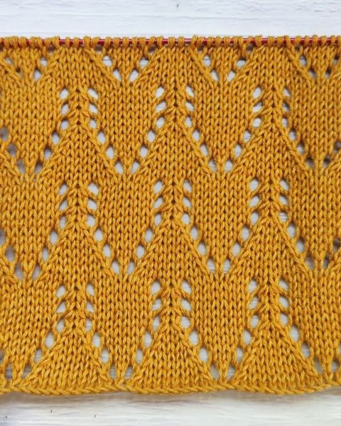 Lace Stitch Knitting Pattern