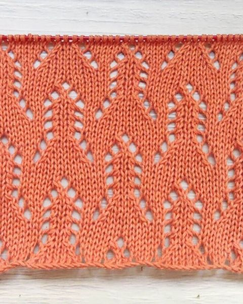 Lace Stitch Knitting Pattern