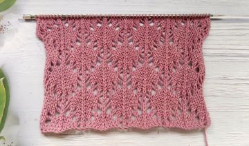 Lace Stitch Knitting Pattern