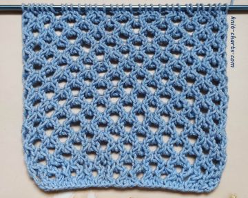 Mesh Stitch Knitting Pattern