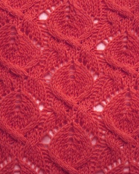 Leaf Cable Knit Pattern