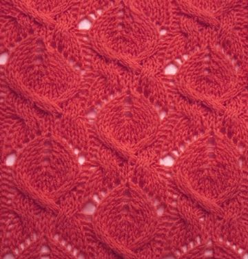 Leaf Cable Knit Pattern