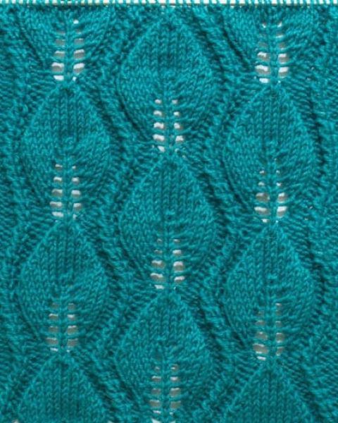 Leaf Knitting Pattern