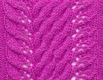 Leaves Knitting Pattern