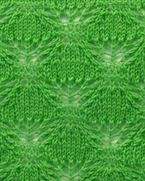 Leaf Knit Pattern