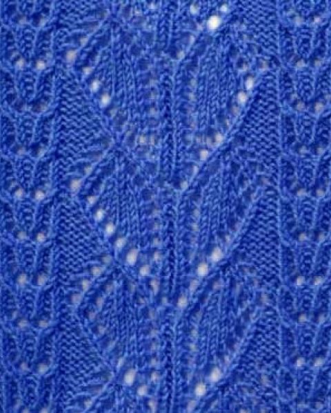 Leaves Knitting Pattern