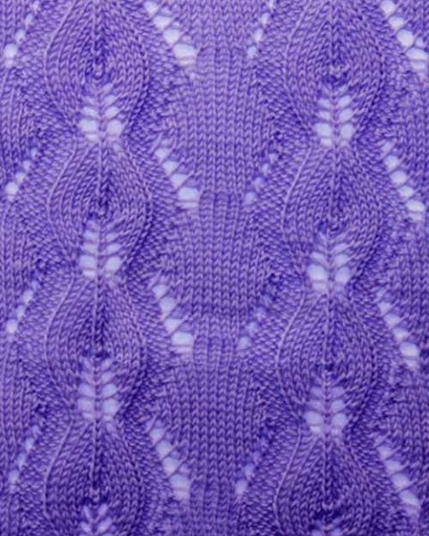 Leaves Knit Pattern