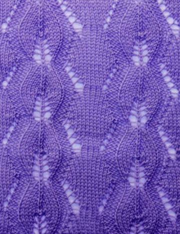 Leaves Knit Pattern