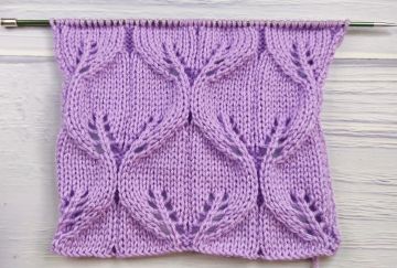 Leaf Stitch Knitting Pattern