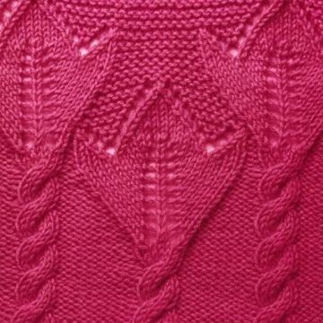 Tulip Stitch Knit Pattern