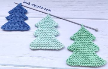 Christmas tree Knitting Pattern