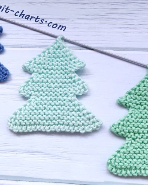 Christmas tree Knitting Pattern