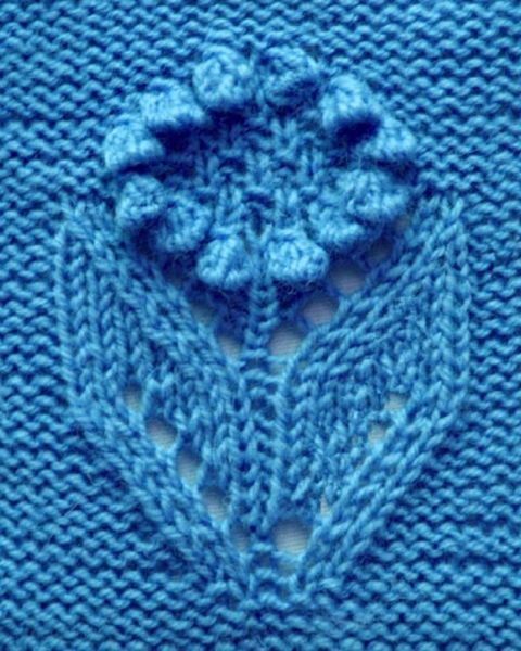 Sunflower Knit Pattern