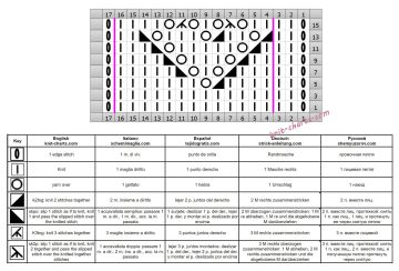 heart stitch chart